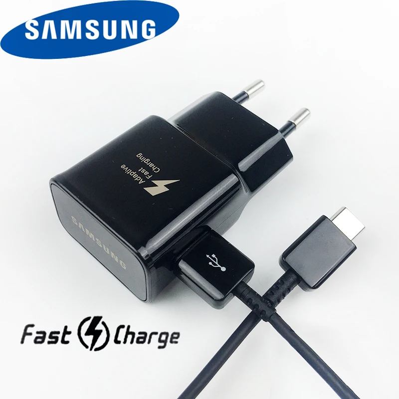 

Samsung Fast Charger Original 9V/1.67A EU Quick charge power adapter usb type c cable for Galaxy s8 s9 s10 plus note 10 plus 8 9