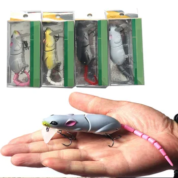 

Artificial Fishing Lure Plastic Mouse Lure 15.5 Grams With Hook Long Cast Fishing Tackle Minnow Crankbaits