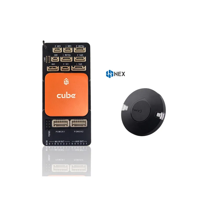 

HEX PIXHAWK2 Flight Control H7 Orange cube ADS-B HERE3 GPS For RC DRONE with HEX Here 3 CAN GPS