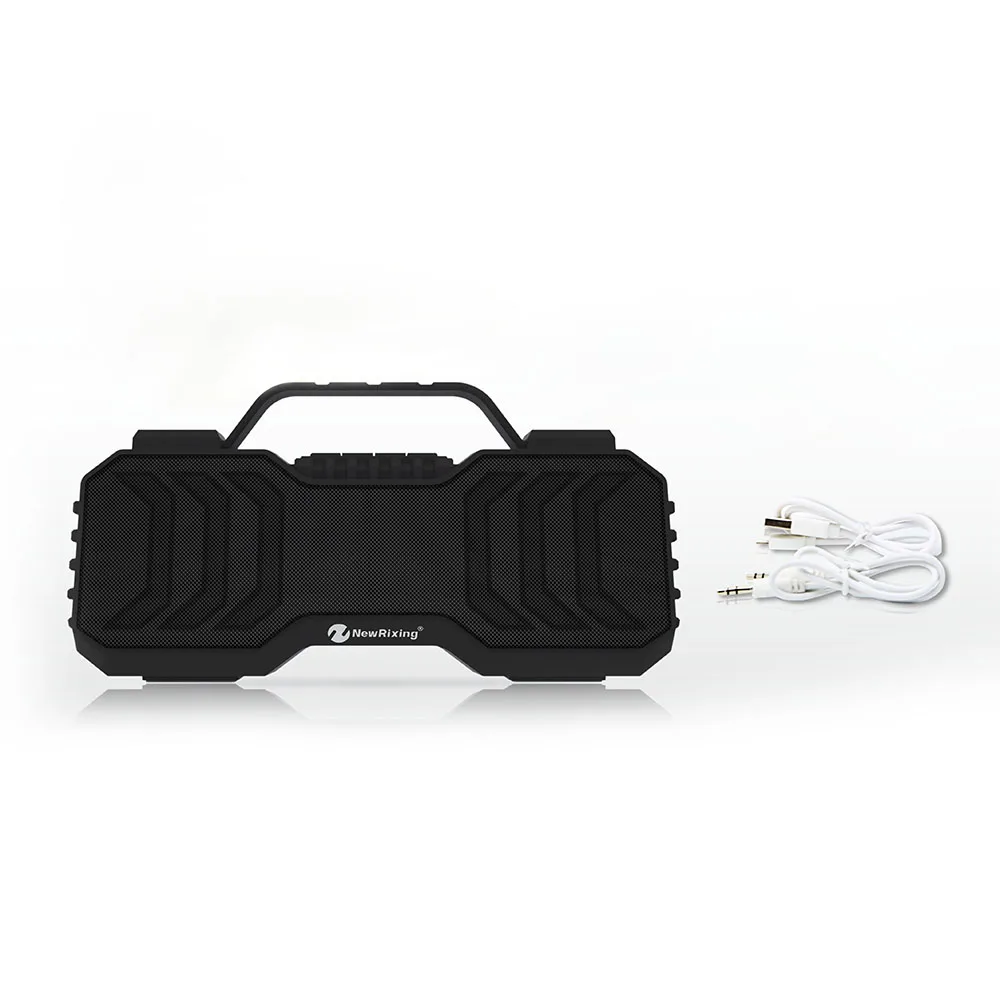 NewRixing NR-2029 6 Вт Bluetooth 5,0 стереоколонка коробка портативные уличные динамики с микрофоном поддерживает TF карты FM радио Aux вход