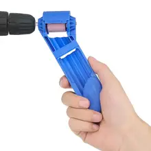 Upgrade Portable Drill Bit Sharpener Corundum Grinding Wheel Powered Tool for Drills Polishing Abrasive Tools Accessory