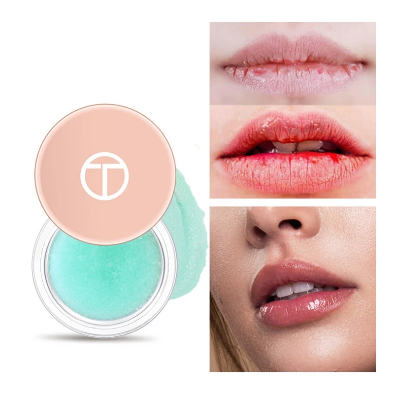

O.TWO.O Lip Care Scrub Exfoliation Moisturizing Full Lips Cosmetics Remove Dead Skin Lip Care Smooth Lip Lines Women Lip Scrub