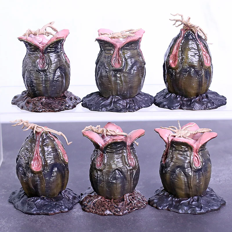 Exquisito Mini Alien Covenant Alien huevo Facehugger Mini PVC figura de acción muñeca de juguete Regalo de Cumpleaños de Navidad - 1