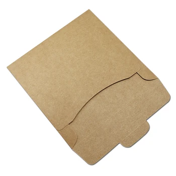 

12.5*12.5cm Kraft Paper CD Sleeve Discs DVD CD Case Cover Envelope Retail CD Pack Bag Packaging Holder For Wedding Party Supply