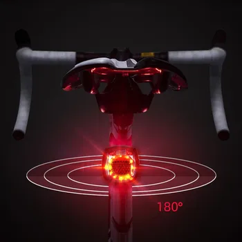 

USB Rechargeable Front Bike Light Set LED Cycling Rear Tail Light Front Headlight Bicycle Flashlight Safety Warning Light