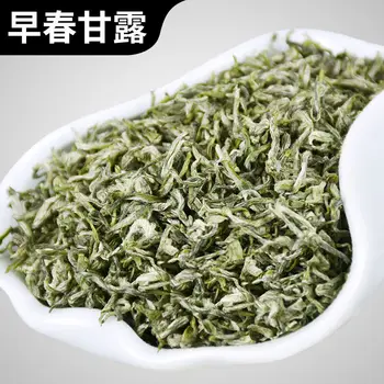 

2020 Sichuan Lv Cha Green Tea New Tea Early Spring Ganlumingqian Tea Head for Clear Heat and Clear Heat