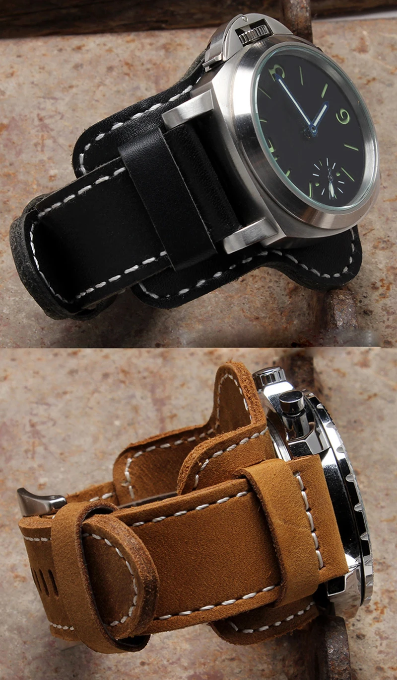 KZfashion новые часы браслет ремень Ремешки для наручных часов из натуральной кожи ремешок для часов мм 18 мм 20 мм 22 мм аксессуары для часов