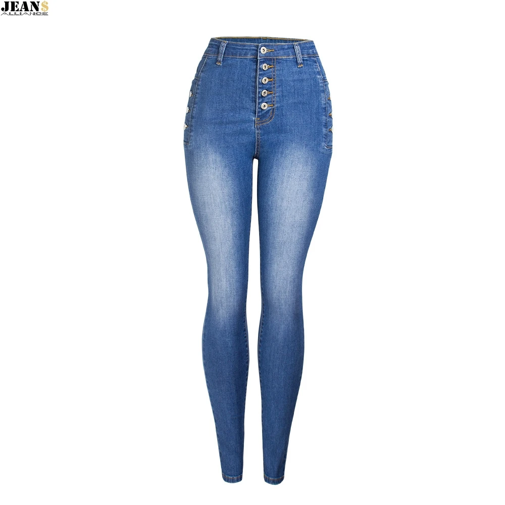 

Jeans for Women mom Jeans High Waist Jeans Woman High Elastic plus size Stretch Jeans female washed denim skinny pencil pants006
