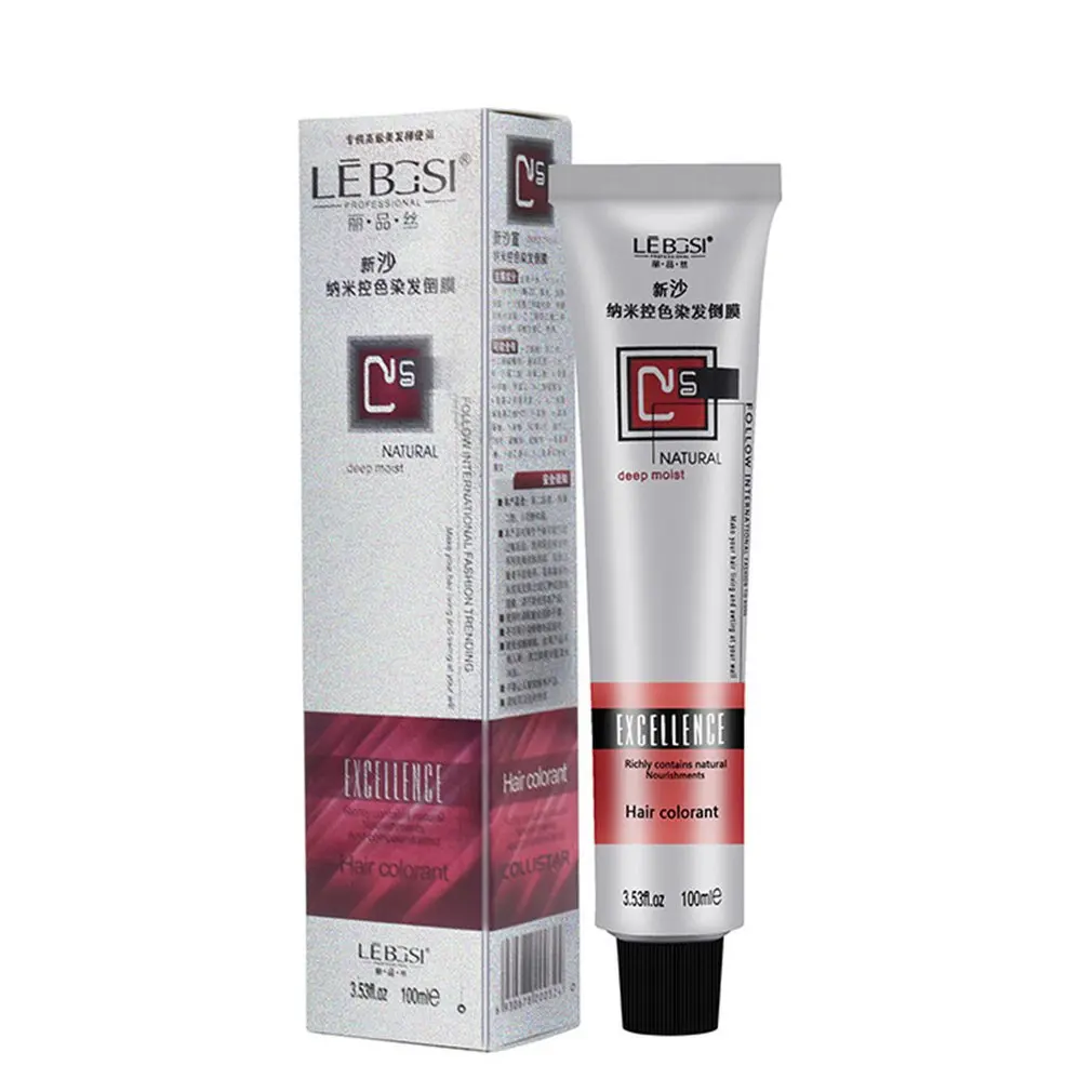 

Single Dye Paste Color Cream Low Ammonia Smell Small Low Irritating Hair Cream 100ml Color Authentic Multicolor