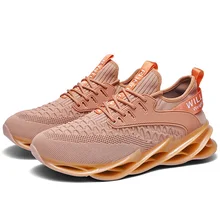 Cheap Men's sports shoes mesh breathable casual running shoes Korean lace-up non-slip gym training shoes student tide shoes Cheap Men's sports shoes mesh breathable casual running shoes Korean lace-up non-slip gym training shoes student tide shoes