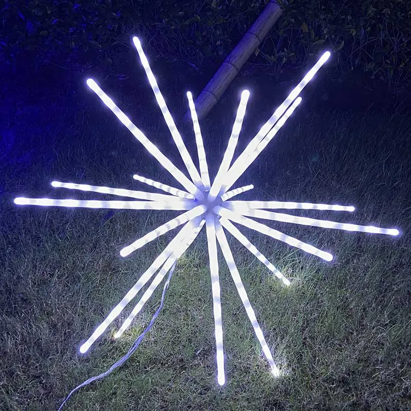Christmas Lights Outdoor  Firework Garden Lights Landscape Lighting  For Walkway Backyard  Party Wine Stake Christmas Decoration 5