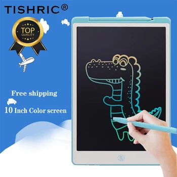 

TISHRIC 12 Inch Color Screen Graphics Tablet Kids Educational LCD Writing Tablet With Stylus Pen For Drawing Handwriting Pad