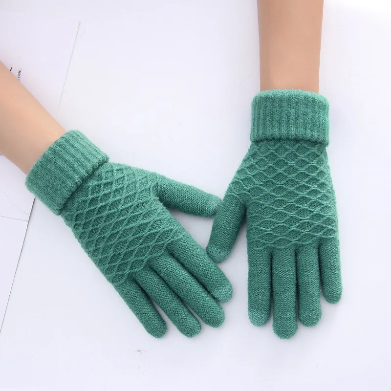 Перчатки с сенсорным экраном Eldiven Modis Gants Femme варежки Зимние Guantes Invierno Mujer плюс