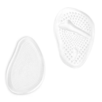 

Ball Of Foot Cushions for Women High Heel- 4 Pairs Shoe Pads- Metatarsal Pads Shoe Inserts - Mortons Neuroma Foot Day Pain Relie