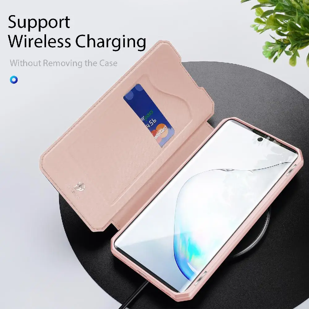 Магнитный чехол подставка для мобильного телефона Samsung Note 10 с защитой от падения