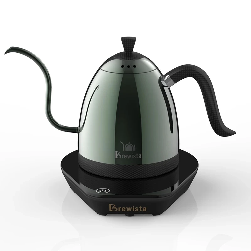 Brewista 600ml Stainless Steel Coffee Tea Maker Double Wall Smart WifiFast  Heat Transfer Electric Kettle