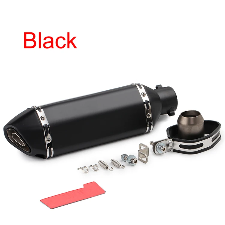 Motor Full System Exhaust Escape Modified Front Link Pipe Muffler DB Killer Silencer (11)