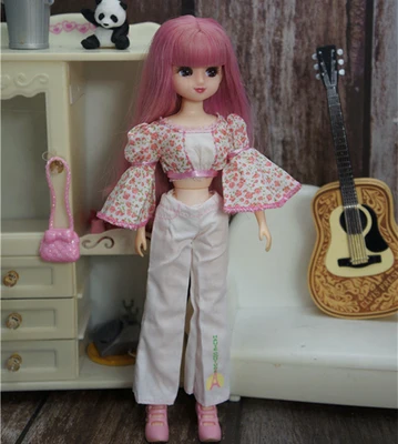 Blythy Doll Sweetpie Outfits Cute Doll Bohemia Clothes For Blyth Tops Kids Toy 1/6 Accessories Cute Decors Licca Dress
