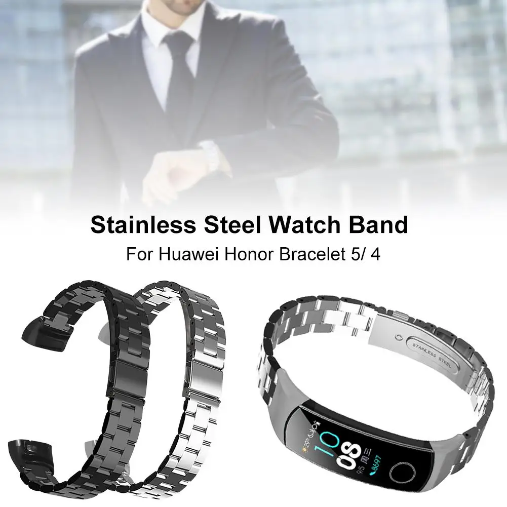 Smartwatch Smartband Ремешок Универсальный Металлический Браслет замена ремешок для huawei браслет на память 5 браслет 4