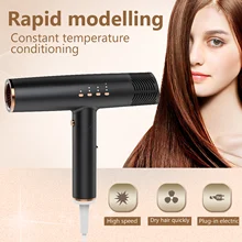 

Professional Hair Dryer Holder With Strong Wind Negative Ion Hair Blow Portable Dryer Anion Straighter Hammer Shape Hair Blower