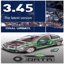 2020 software de reparação de automóveis quente oficina vívida 10.2 software automóvel -- dados 3.45 da europa informação automóvel -- software de dados