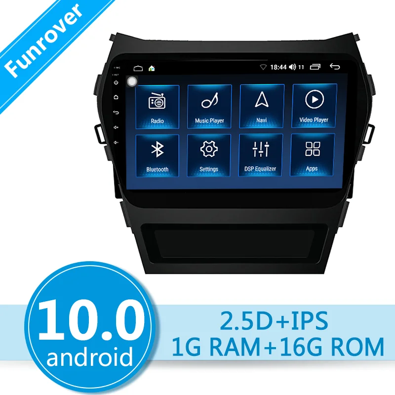 Автомагнитола Funrover 2 din 2.5D + IPS Android 10 0 мультимедийный видеоплеер gps навигация для