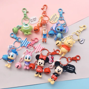 

Anime Doll Keychain Cartoon Character Model Doll Keychain Car Keychain Child Bag Pendant Girl Boy Toy Gift