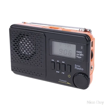 

Digital Clock AM FM Radio MP3 Music Player Speaker Support TF Card & U Disk S14 20 Dropship