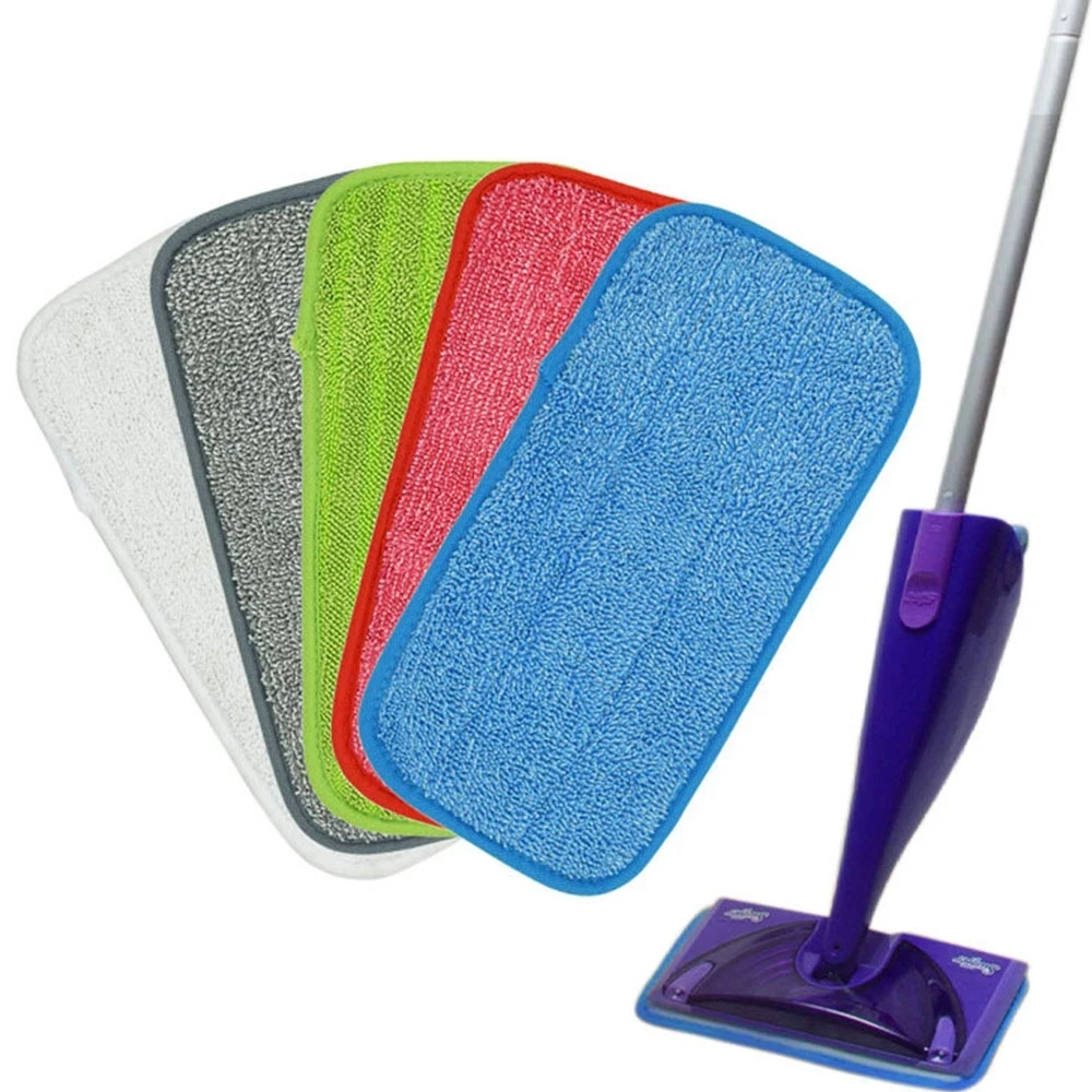 For Swiffer WetJet Pano Prato Flat Cloth Machine Washable Easy to Replace  Wet Dry Microfibre Floor Mop Pads Chiffon De Nettoyage