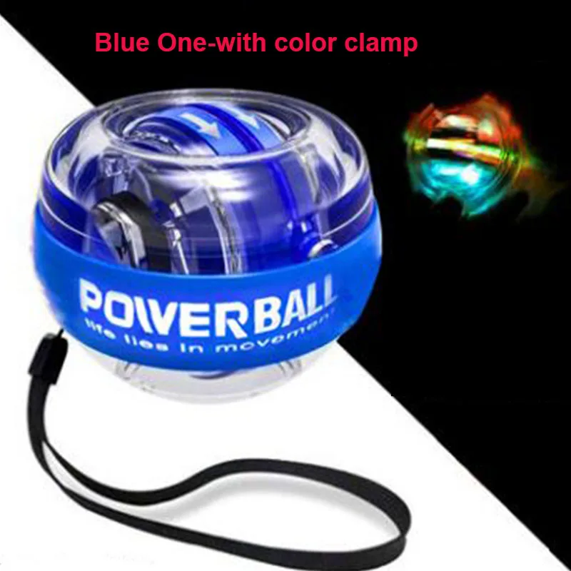 Self-Starting Silent Gym Fitness Equipment Centrifugal Wrist Ball with Color Lamp