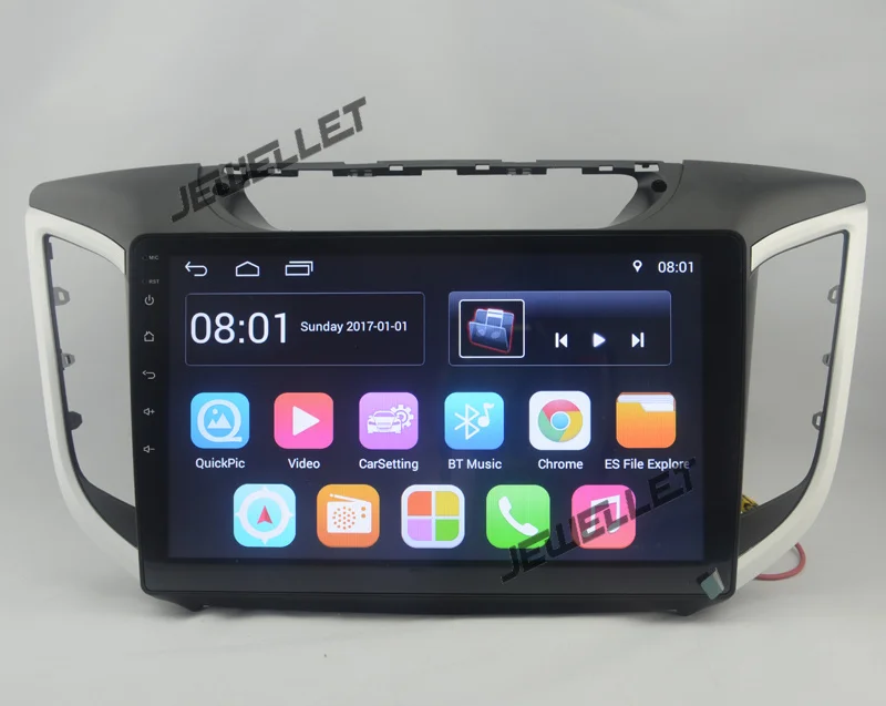 10 1 &quotчетырехъядерный 2.5D ips экран Android автомобильное радио gps навигация для hyundai ix25