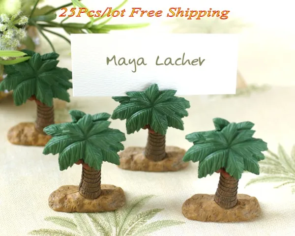 

(25 шт./лот) приморские Свадебные украшения в виде пальмы