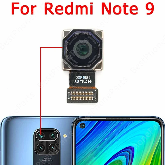 Cámara trasera para Xiaomi Redmi Note 10S, módulo de cámara trasera de  64MP, piezas de repuesto de reparación flexibles - AliExpress