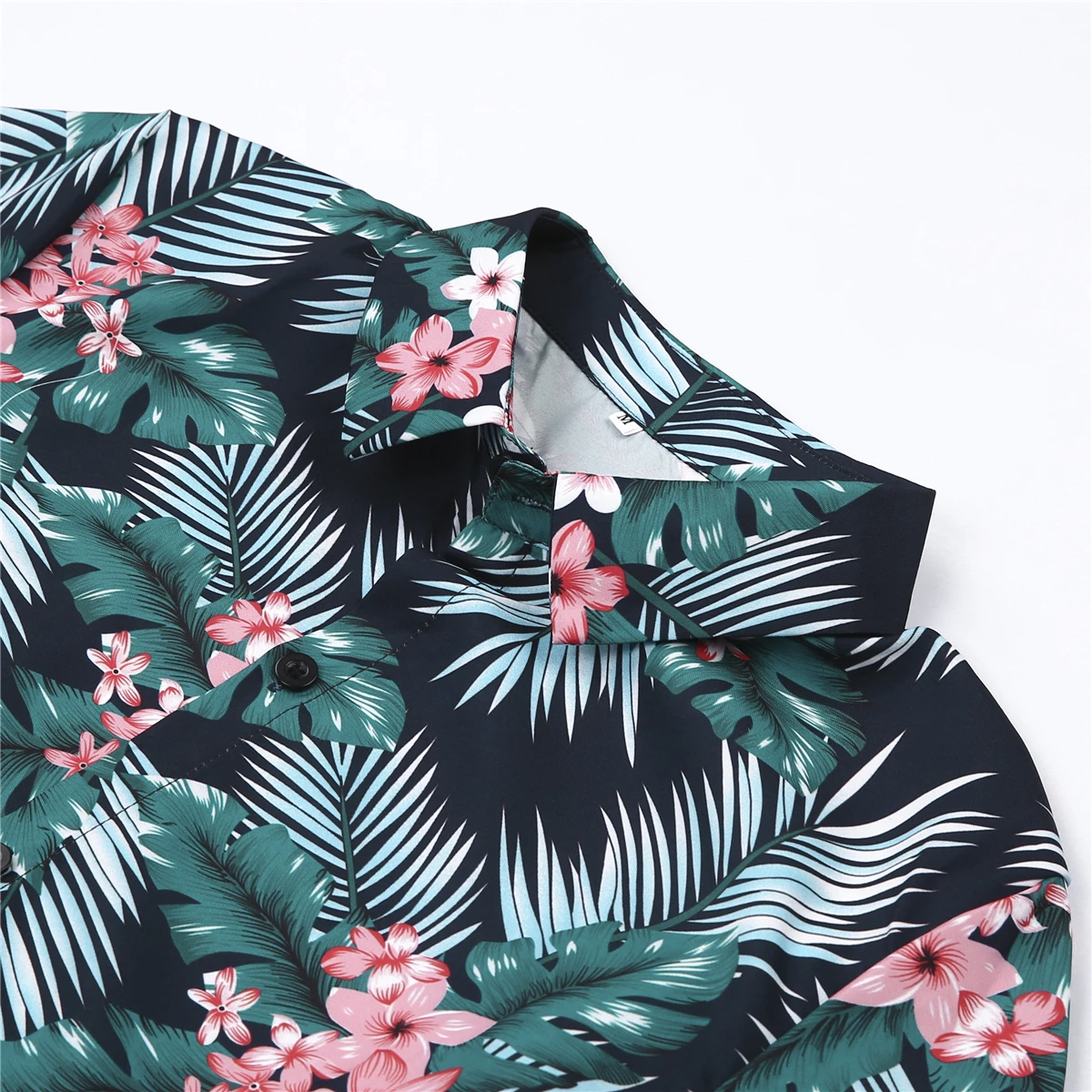 Мужская Гавайская Летняя Пляжная рубашка с цветочным принтом и коротким рукавом, топы, блузки, мужские летние пляжные рубашки с цветочным принтом, верхняя одежда