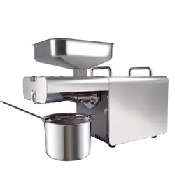 Новый Нержавеющая сталь мини-Масляный Пресс для холодного отжима масла машина дома масло, полезное для здоровья чайник для арахисовая соя