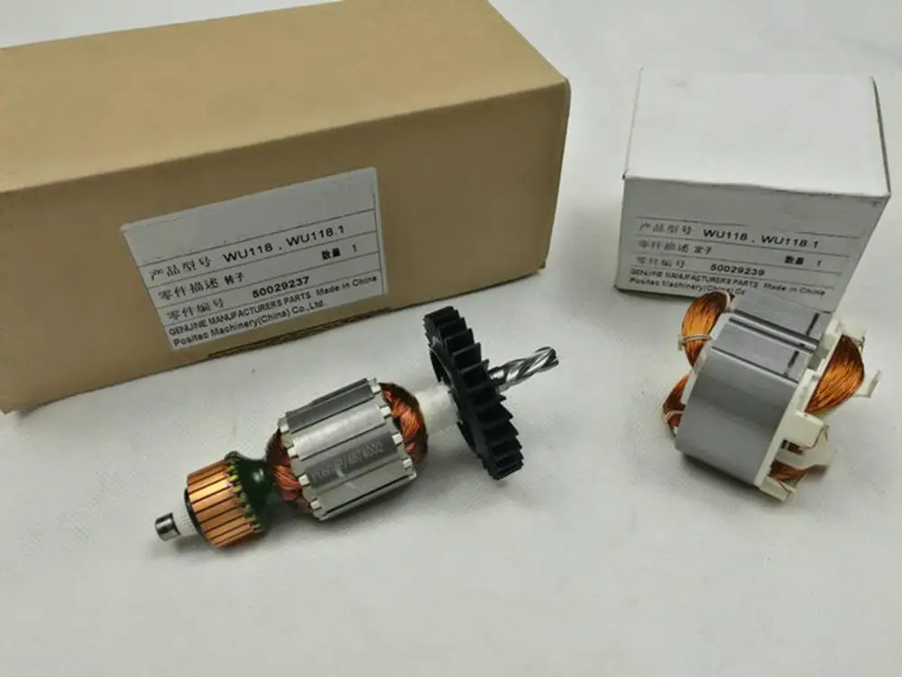 Для worx WU118 118,1 122 ручная дрель электрическая дрель пистолет дрель переключатель ротор статор