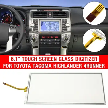 

6.1 inch Touch Screen Glass Digitizer Lens touch screen LA061WV1TD01 For Toyota Tacoma Highlander 4Runner Corolla