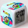 Me Contro Te Figurine LED Alarm Clock Colorful Touch Light Juguetes Figure Toys for Kids Children Boys Girls 4