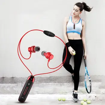 

HiMISS Waterproof Wireless Headphone Bluetooth Magnetic Headset Neckband Sport Running Bluetooth Earphones for IPhone 7 X Xiaomi