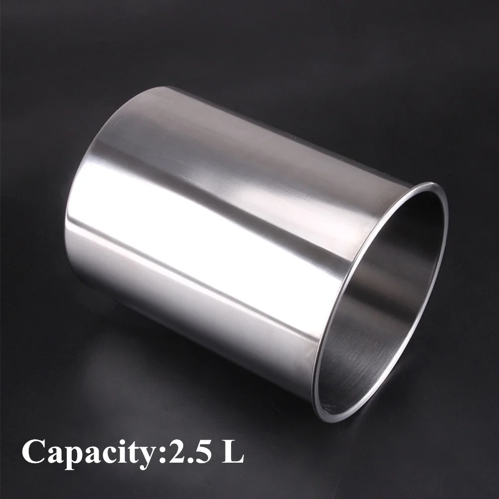 Ice Bucket Bucket Ice Cooler Champagnebeverage Chiller Drinksjuice Drink Tub Beer Holder Cocktail Metal Pail Insulated Tong Buckets Steel