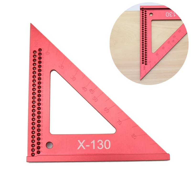 90 degrees Precision Woodworking Line Scriber Triangle Ruler Measuring Gauge Square Carpenter Tools | Инструменты