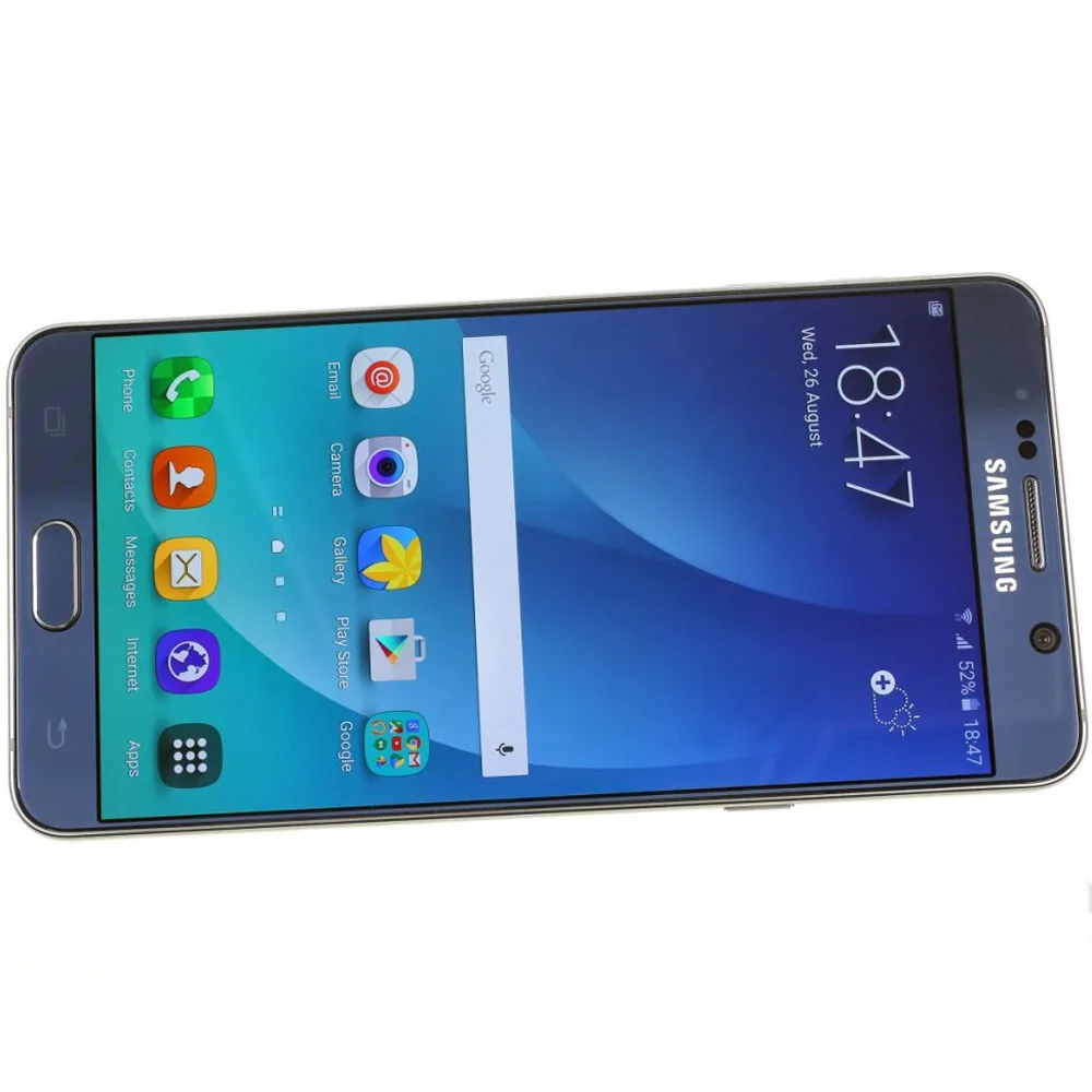 Оригинальный разблокированный Samsung Galaxy Note 5 N920A N920P 4G LTE мобильный телефон 16 МП 7