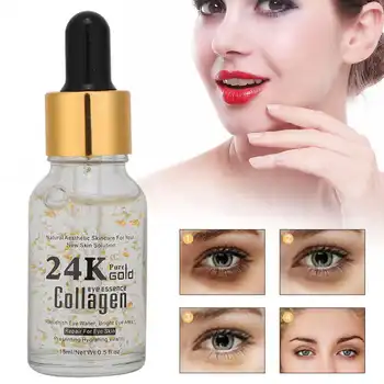 

GUANJING 24K Gold Collagen Moisturizing Anti-Wrinkle Soothing Eye Care Serum Facial Care Tool