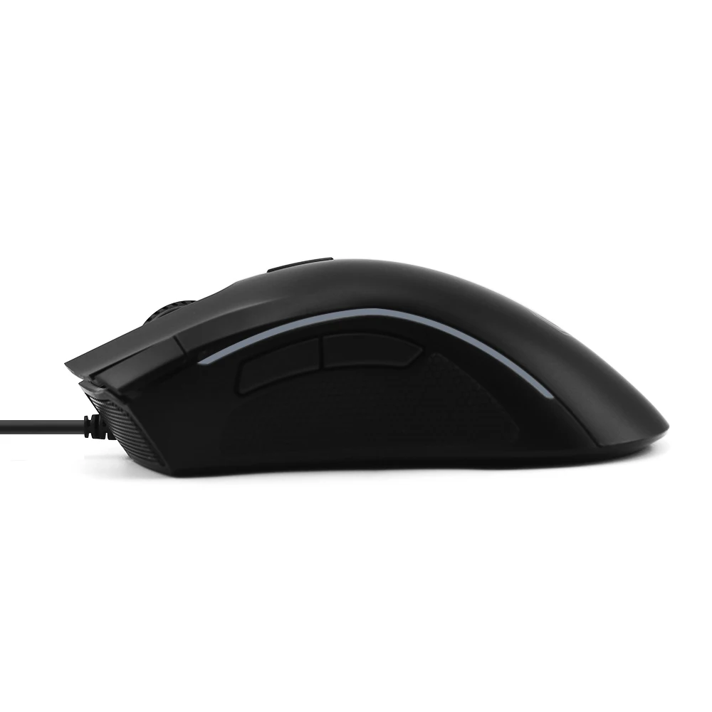 Проводная мышь Delux M625 12000 DPI компьютерная игровая Mause эргономичная оптическая USB с