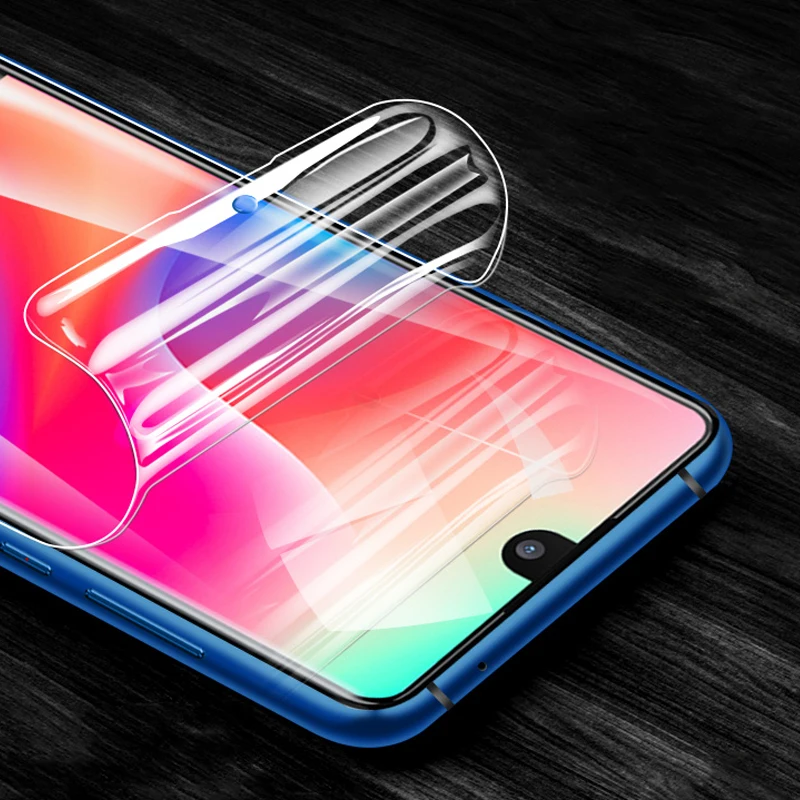 9D полное покрытие для Oukitel C15 C16 Pro Plus защита экрана Гидрогелевая пленка защитная