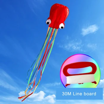 

4m Outdoor Fun Sports Octopus Shape Kite Beach Park Weekends Fun Game Easy Control Family Outings Outdoor Fun Sports