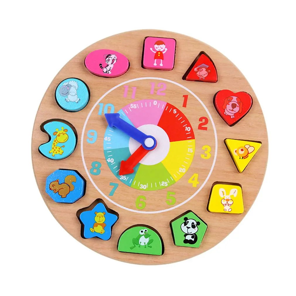 

Clock Early Education Educational Toys Cognitive Digital Alarm Clock Kindergarten Building Blocks Time Clock Teaching Aids