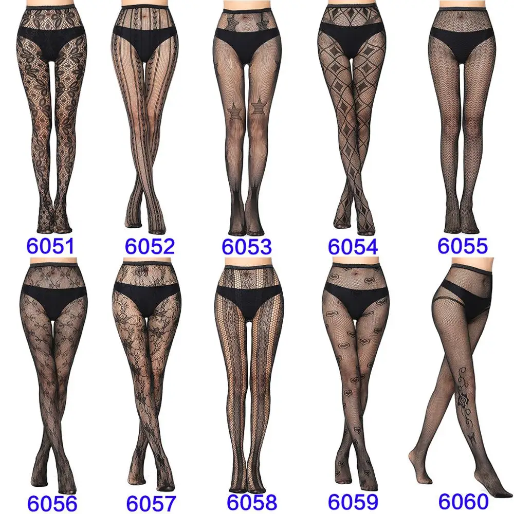 New Arrival Thin Women Pantyhose Sexy Hollow Solid Fishnet Tights Clothes For Women Black Tights Sexy Lingerie