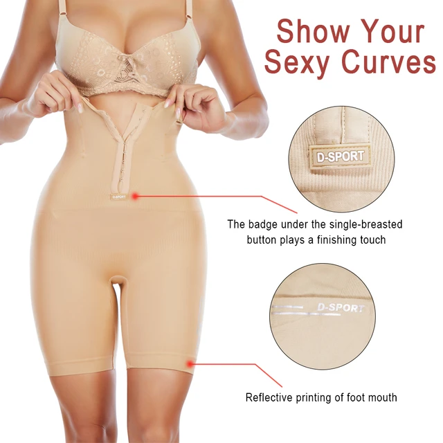 Women Velssut Spanx Shapewear Faja Tummy Control Panties Hight