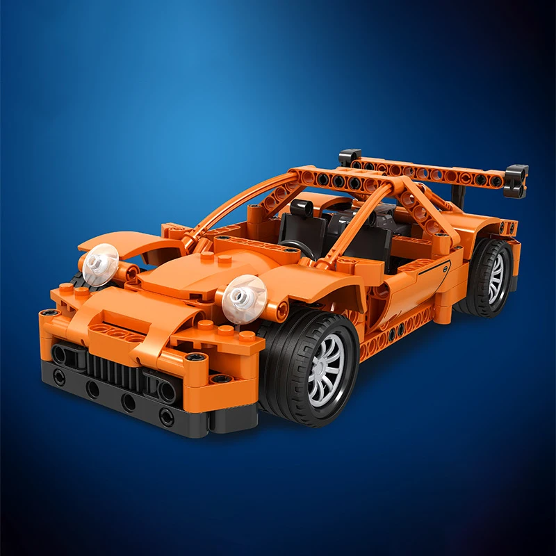 Winner 2 в 1 лего Technic Creator GTR Тяговый автомобиль строительные блоки наборы кирпичей